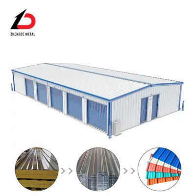 คุณภาพ  Customized DIN Prebuilt Metal Buildings with Bolt Connection โรงงาน