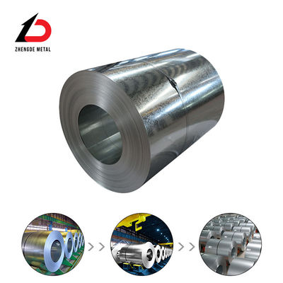 RoHS Cold Rolled Galvanized Steel Coil ความหนา 0.2-6mm ASTM JIS S220gd, S250gd