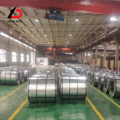 RoHS Cold Rolled Galvanized Steel Coil ความหนา 0.2-6mm ASTM JIS S220gd, S250gd