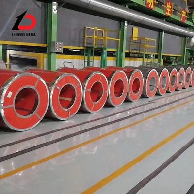Ral Color PPGI Steel Coil PE SMP PVDF โลหะเคลือบด้วยสี
