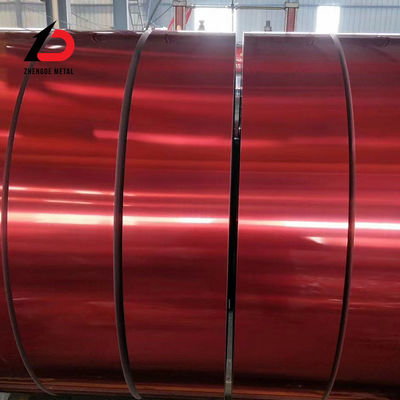 RoHS PPGI Steel Coil Prepainted Color Coated Sheet Coil ความกว้าง 3000 มม.