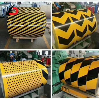 Ral PPGI สายสอยเหล็กม้วนเย็น Prepainted CGCC 15 ไมครอน