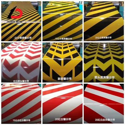 Ral9010 สี Prepainted สแตนเลสกลาน PPGI PPGL สําหรับหลังคาบ้านแผ่นวัสดุก่อสร้าง