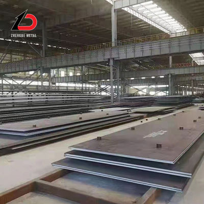 S235j2 แผ่นเหล็กสแตนเลสต่ํา 6m 12m มิติตามต้องการ โฟร์บม้วนร้อน สร้าง