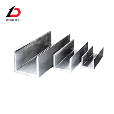 A36 41x41 41*21 สแตนเลสคาร์บอน C Channel Hot Dip Galvanized U Channel
