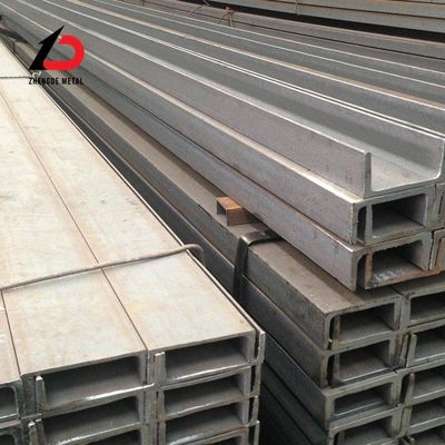 โลหะคาร์บอนแบบหมุนร้อน U Channel S235jr S355jr 16 Gauge Metal U Channel