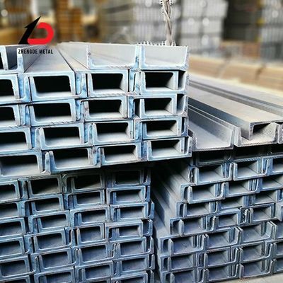โลหะคาร์บอน U Channel โครงสร้าง U Channel ด้วย galvanized En S235jr