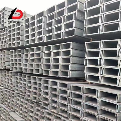 โลหะคาร์บอน U Channel โครงสร้าง U Channel ด้วย galvanized En S235jr