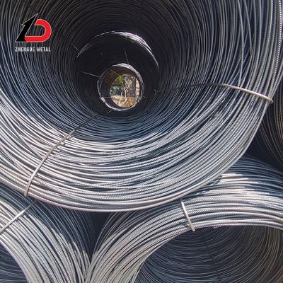 ASTM A496 ความยาวของสายเหล็กบิด 12m สําหรับการเสริมคอนกรีต