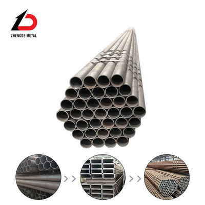 ผลิตเหล็กคาร์บอนคุณภาพสูง ASTM A36 A53 38 X 2.5 X 6000 มม ท่อไร้รอย