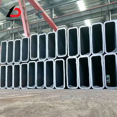 ระบบขับเคลื่อนเครื่องบิน ขนาดตามสั่ง 100*300*4.0-12 โรงงาน ราคาดี ขาย S235j0 ท่อสี่เหลี่ยมไร้รอย