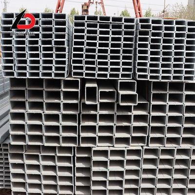 ASTM A500 ท่อเหล็กกระปุก Shs Rhs ท่อเหล็กกระปุกสี่เหลี่ยม