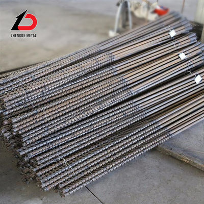 ความแข็งแรงในการดึงสูง 20mnsi อุตสาหกรรมเหมืองแร่ การเจาะตัวเอง หินโคลน Grouting โบลท์หนาว / ร้อนม้วนหนาว-ดึงแอนเกอร์สแตนสําหรับเครื่องจักร อุตสาหกรรมเคมี