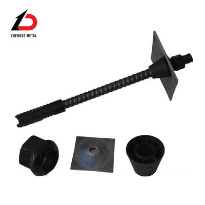 ขนาดที่กําหนดเอง 3/8&prime;&prime; เต็มเส้นสแตนเลส Self Drilling Rock Bolt / Hollow Anchor Bar /