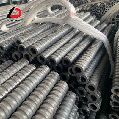 ขนาดที่กําหนดเอง 3/8&prime;&prime; เต็มเส้นสแตนเลส Self Drilling Rock Bolt / Hollow Anchor Bar /
