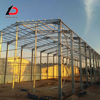 โกดังกรอบโลหะพาณิชย์ Prefabricated DIN Standard ODM