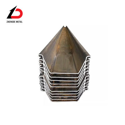กล่องเหล็ก Larssen แบบเย็น Q235 S275 S355 Sy290 Sy295