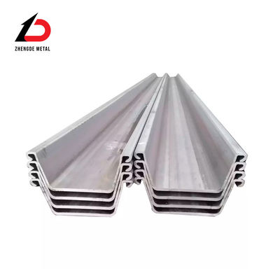 กล่องเหล็ก Larssen แบบเย็น Q235 S275 S355 Sy290 Sy295