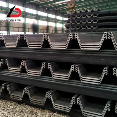 กล่องเหล็ก Larssen แบบเย็น Q235 S275 S355 Sy290 Sy295