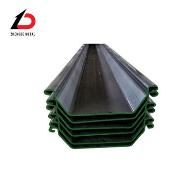 U Type Cold Rolled Sheet Stack Customized Sy290 สําหรับกําแพงรองรับ