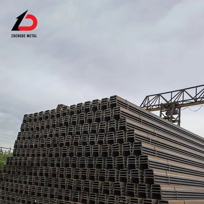 U Type Cold Rolled Sheet Stack Customized Sy290 สําหรับกําแพงรองรับ