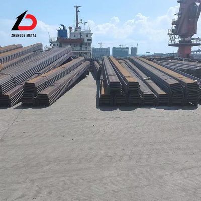 โลหะหมุนร้อนแบบเย็น พิ้นแผ่นสแตนเลส Larsen S235jrg1 Ss400 พิ้นแผ่นโลหะ แบบ U/Z