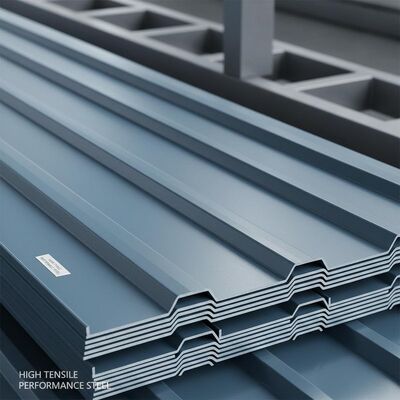 แผ่นเหล็กเคลือบสังกะสีทาสีสำเร็จรูปความแข็งแรงแรงดึงสูง ให้ประสิทธิภาพในการใช้งานโครงสร้างและทางกล