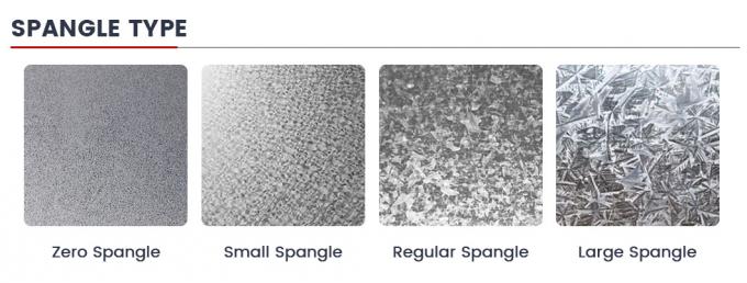 SGCC ซิงก์ Prepainted โคลนเหล็กกระปุก ไม่มี Spangle โคลนเหล็กหมึกร้อน 4