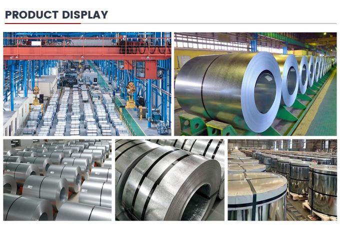 ASTM JIS Dx51d สายม้วนเหล็กกระดาษหมึกร้อนท่วมกับการเคลือบสปังเกิลปกติ 7