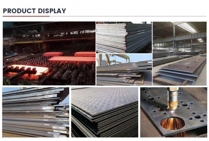 Q235B Ss400 S235jr ASTM A36 St37-2 Q345b S355jr แผ่นเหล็กม้วนร้อน เครือเหล็กเรียบ 8
