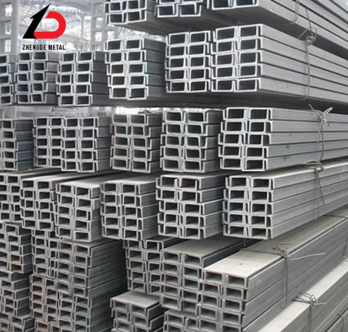 โลหะคาร์บอน U Channel โครงสร้าง U Channel ด้วย galvanized En S235jr 5