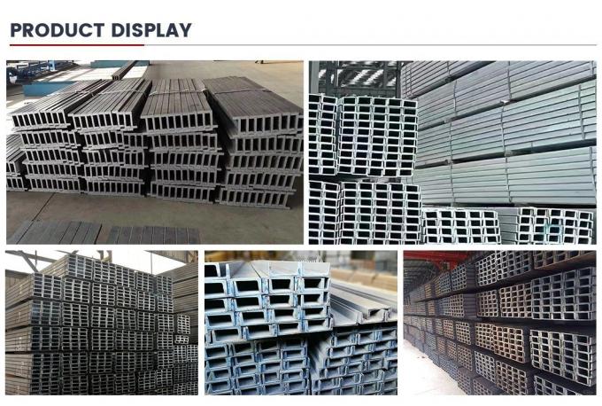โลหะคาร์บอน U Channel โครงสร้าง U Channel ด้วย galvanized En S235jr 7