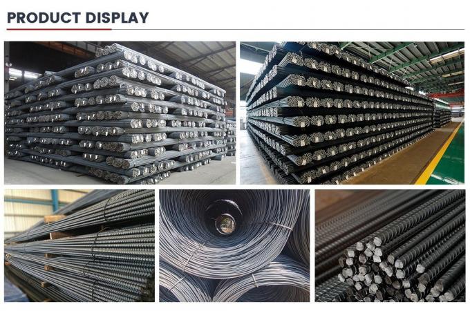 คอนกรีตเหล็กเสริมเหล็ก บาร์ท ร้อน Gr 60 Hrb600 B400awr B400bwr 7
