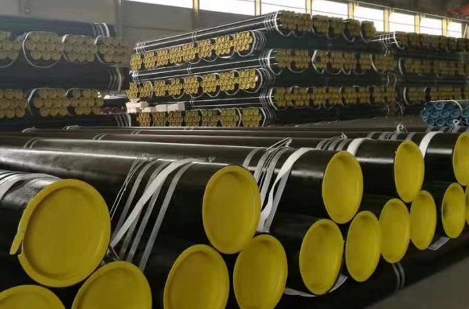 ท่อเหล็กคาร์บอน A106 Grb A53 Grb API 5L X42/X52/X65/X70/X80 A333 ท่อเหล็กเหล็กสแตนเลส 5