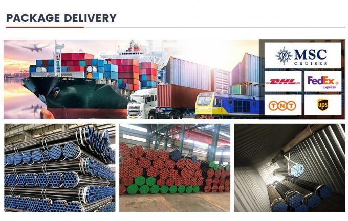 ท่อเหล็กคาร์บอน A106 Grb A53 Grb API 5L X42/X52/X65/X70/X80 A333 ท่อเหล็กเหล็กสแตนเลส 10