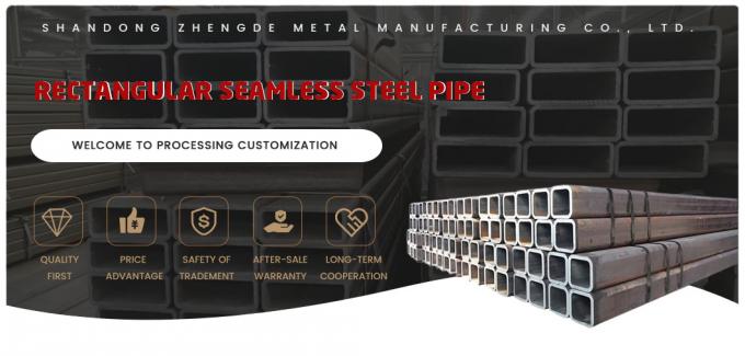 สาขาโรงงานจีน S235jr Ss400 S235j0 A572 สแตนเลสคาร์บอน ท่อทรงสี่เหลี่ยมไม่มีรอย ท่อสแตนเลสทรงสี่เหลี่ยมที่มีคาร์บอนต่ํา ท่อทรงสี่เหลี่ยมที่มีคาร์บอนต่ํา สําหรับวัสดุก่อสร้าง 0