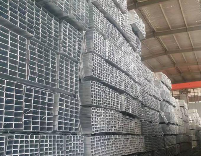 ท่อเหล็กเหล็กเหล็กธรรมดา Gi ท่อโลหะเหล็กเหล็กเหล็กเหล็กที่มีการเชื่อม Z30-275G/M2 5