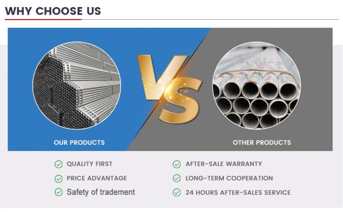 ASTM A653 ท่อเหล็กเหล็กเหล็กเหล็กเหล็ก Gi ไม่มีรอย 2 นิ้ว โปรแกรม 40 ท่อเหล็กเหล็ก 6