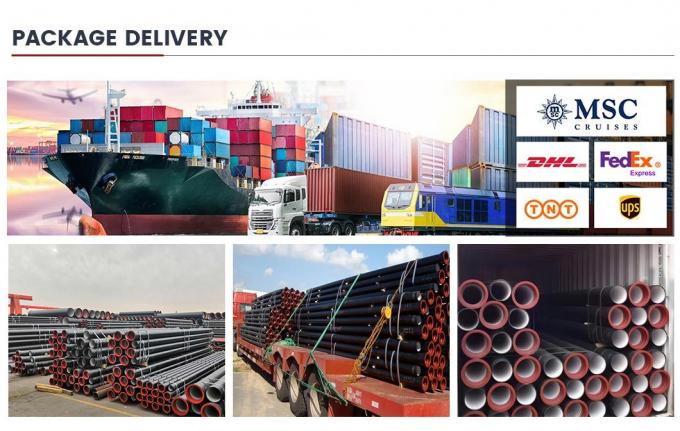 โรงงานผลิตท่อเหล็กผ่อนคลาย คุณภาพสูง ISO 2531 K9, C40, C30 DN500 โรงงานผลิตท่อเหล็กผ่อนคลายสําหรับอุปทานน้ํา 14
