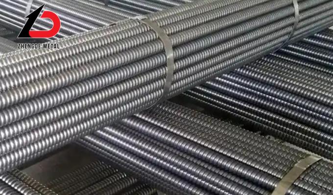 ความแข็งแรงในการดึงสูง 20mnsi อุตสาหกรรมเหมืองแร่ การเจาะตัวเอง หินโคลน Grouting โบลท์หนาว / ร้อนม้วนหนาว-ดึงแอนเกอร์สแตนสําหรับเครื่องจักร อุตสาหกรรมเคมี 9