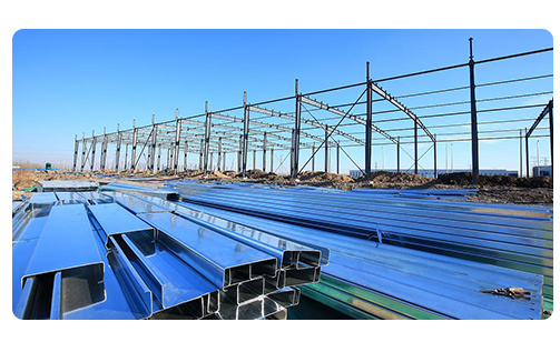 China Suppliers Steel Frame Steel Structure Building Warehouse Prefab Factory Building Workshop Shed Beam Hangar Warehouse Column Steel House