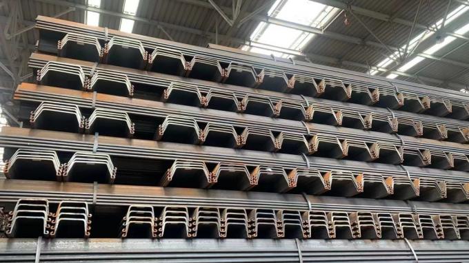 กล่องเหล็ก Larssen แบบเย็น Q235 S275 S355 Sy290 Sy295 2
